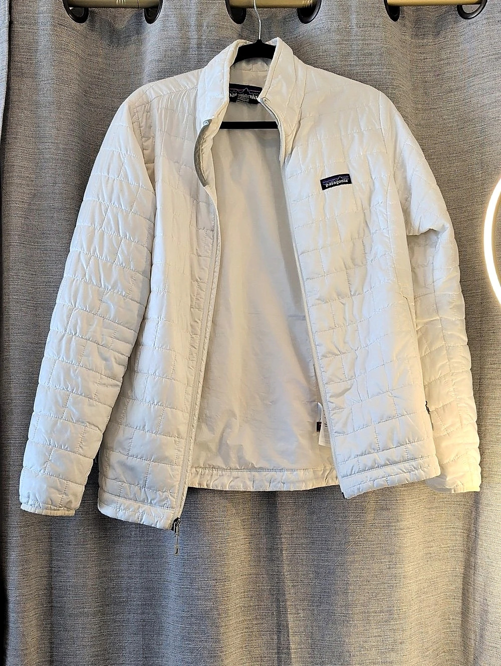 Patagonia Nano Puff Jacket Quilted White Size Large
